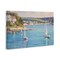 Stupell Industries Sailboats Of The Shore Canvas Wall Art Design by LSR Design Studio